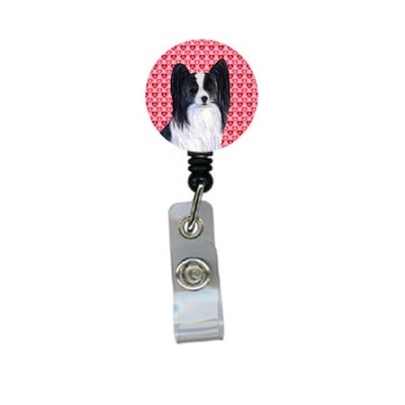 Teachers Aid Papillon Retractable Badge Reel Or Id Holder With Clip TE237691